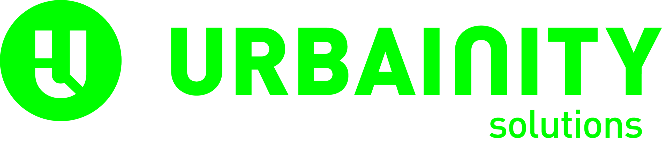 Logoentwicklung_UrbainitySolutions_RGB_Horizontal_Schriftzug_Signet_Solutions